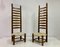 Tall Ladderback Chairs, 1960s, Set of 2 9