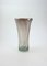 Zebra Striped Design Glass Vase, 1960s 3