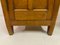 Early 20th Century Oak Bedside Cabinets with Marble Tops, 1900s, Set of 2 1