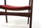 Vintage Chaise Lounges in Rosewood by Henning Kjærnulf for Sorø Stolefabrik, 1960s, Set of 4 4