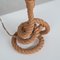 Mid-Century French Rope Work Table Lamp from Audoux-Minet, 1960s, Image 3
