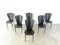 Post Modern Italian Dining Chairs, 1980s, Set of 6, Image 3