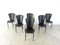 Post Modern Italian Dining Chairs, 1980s, Set of 6, Image 9
