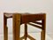 Mid-Century Wood High Stools by Werner Biermann for Arte Sano, 1960s, Set of 2 3