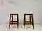 Mid-Century Wood High Stools by Werner Biermann for Arte Sano, 1960s, Set of 2 13