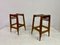Mid-Century Wood High Stools by Werner Biermann for Arte Sano, 1960s, Set of 2, Image 10