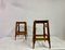 Mid-Century Wood High Stools by Werner Biermann for Arte Sano, 1960s, Set of 2 8