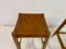 Mid-Century Wood High Stools by Werner Biermann for Arte Sano, 1960s, Set of 2 6
