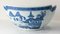 Chinese Export Blue and White Canton Salad Bowl, 1890s 3