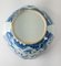 Chinese Export Blue and White Canton Salad Bowl, 1890s 10