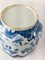 Chinese Export Blue and White Canton Salad Bowl, 1890s 12