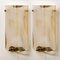 Brass and Hand Blown Murano Glass Wall Lights by J.T. Kalmar, 1960, Set of 2, Image 2