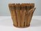 French Bamboo Cache Pot, 1950s 8