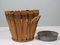 French Bamboo Cache Pot, 1950s, Image 1