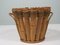 French Bamboo Cache Pot, 1950s 2