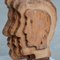 Mid-Century French Wooden Signed Sculpture, 1970s, Image 5