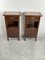 Mid-Century Sicilian Wood and Marble Bedside Tables, 1930s, Set of 2 2