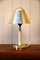 Very Rare Swedish Grace Period, Brass Table Lamp by Harald Notini for Böhlmarks 1930s, Image 8