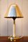 Very Rare Swedish Grace Period, Brass Table Lamp by Harald Notini for Böhlmarks 1930s 2