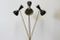 Mid-Century Italian Floor Lamp in Brass from Stilnovo 4