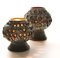 Swedish Brutalist Pottery Table Lamps by Bruno Karlsson 1