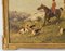 Rene Valette, French Hunting Scene, Painting on Panel, 1890s, Image 4