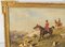 Rene Valette, French Hunting Scene, Painting on Panel, 1890s, Image 2