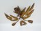 Vintage Wrought Iron Chandelier, 1960s, Image 3