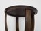Vintage Art Deco Side Table in Mahogany, 1930s 5