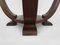 Vintage Art Deco Side Table in Mahogany, 1930s, Image 7