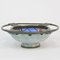 Art Deco Metal & Ceramic Bowl by Andre Villien, 1920s 1
