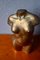 Busto de mujer de latón dorado, años 40, Imagen 5