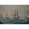 Artista europeo, Barcos que llegan a la costa, del siglo XIX, óleo sobre lienzo, Imagen 2