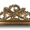 Geschnitzter goldener Spiegel im Empire-Stil, 1980er 10