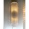 Clear Diamanted Rectangular Murano Glass Wall Sconce by Simoeng 5
