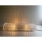Clear Diamanted Rectangular Murano Glass Wall Sconce by Simoeng 4