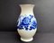 German Ivory White Blue Porcelain Vase from KPM Bavaria German, 1950s 2