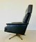 Vintage Mid-Century Danish Black Leather Swivel Chair by Svend Skipper for Skipper, 1970s 6