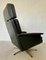 Vintage Mid-Century Danish Black Leather Swivel Chair by Svend Skipper for Skipper, 1970s 9