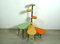 Large Mid-Century Modern German Side Table Plant Stand in Triangle Shaped, 1960s, Image 1