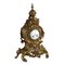 19th Century Countertop Clock in Gilded Bronze, France 1