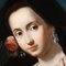 Porträt der jungen Dame, Öl auf Leinwand, 1800 3