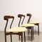 Vintage Chairs in Wood Fabric by Gigi Radice, Italy, 1960s, Image 3