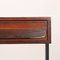 Vintage Console in Teak, Metal & Brass, Italy, 1960s 4