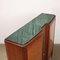 Vintage Bar Cabinet in Exotic Wood & Marble, Italy, 1960s 9