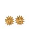 Lion Motiff Clip-On Earrings from Chanel, Set of 2 2
