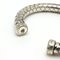 Intrecciato Bracelet Bangle in Silver from Bottega Veneta, Image 4