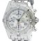Polished Chrono Cockpit Steel Automatic Men's Watch from Breitling 1