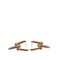 Large 18k Gold Link Hardwear Earrings from Tiffany, Set of 2, Image 2