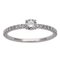 Ring with Diamond in Platinum from Cartier 2